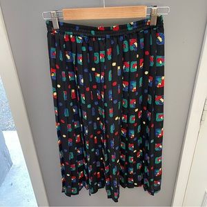 Alfred Dunner Vintage/Retro 90s Pleated Skirt - Size 10 PETITE
